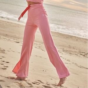 Free People Movement Pink Flare Leggings Size XS
